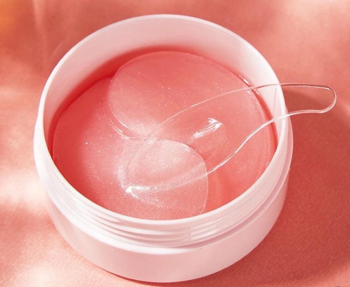 ماسک زیر چشم 5 در 1 حاوی اسید هیالورونیک، ماسک درمان چشم با رایحه گل رز، برای مرطوب کردن، احیا کردن، لیفت و سفت کردن، ضد تیرگی و پف (60 عدد)