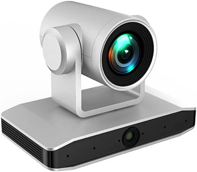 وب‌کم PTZ 4K ترند OBS490، رزولوشن 4K (3840 2160)، زوم اپتیکال 12X، 6 میکروفون اومنی‌دایرکشنال، پشتیبانی از HDMI، USB 3.0، LAN (POE)، نقره‌ای | OBS490