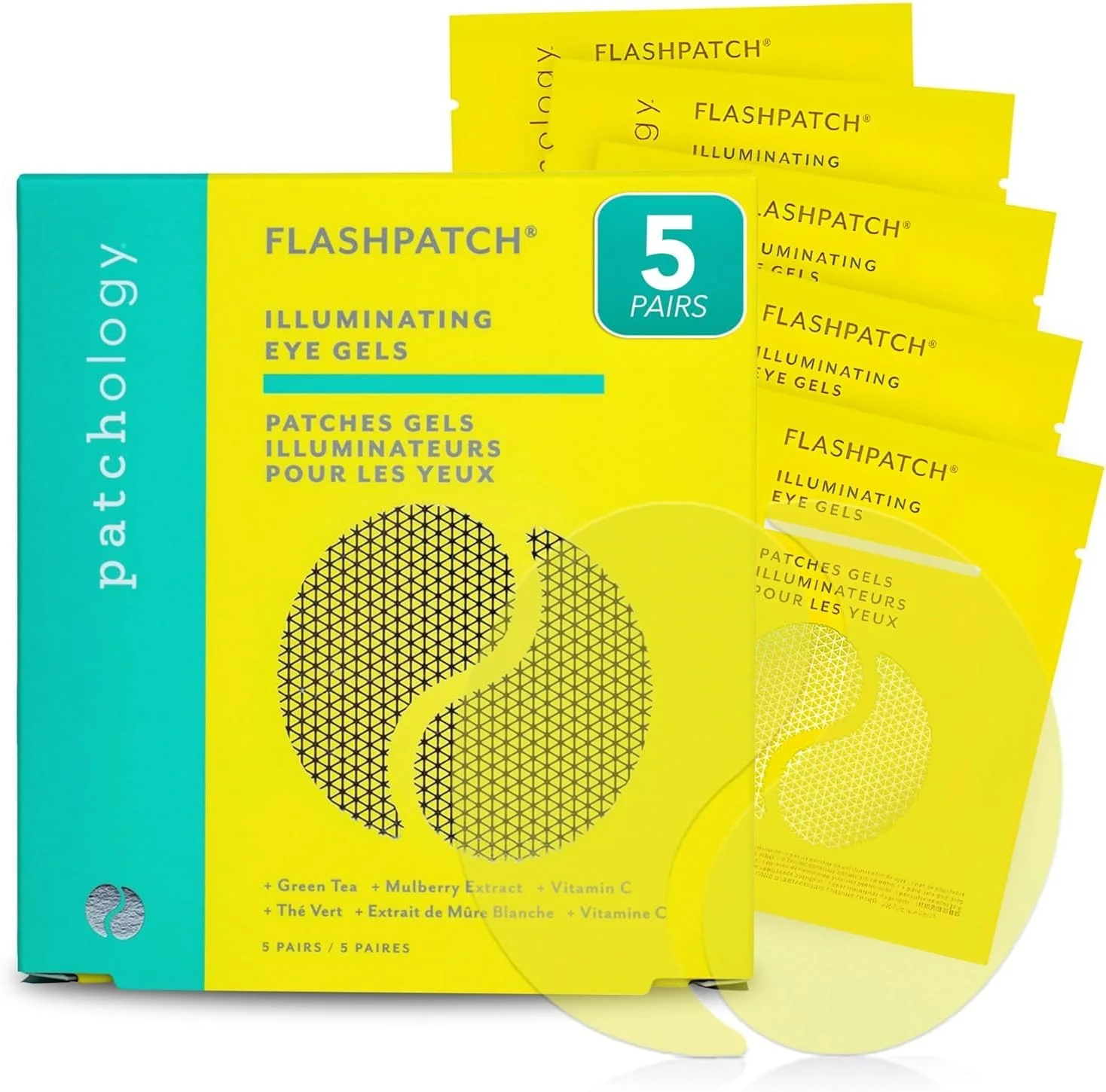 ژل روشن کننده دور چشم پچولوژی فلش پچ