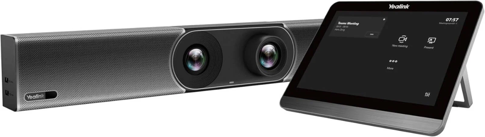 سیستم کنفرانس ویدیویی همه کاره Yealink MeetingBar A30-025، سیستم دوربین دوگانه با 8 مگاپیکسل، اندروید 9.0، حذف اکو، کاهش نویز، گیگابیت اترنت، HDMI، قابلیت نصب روی دیوار | A30-025 سیستم کنفرانس ویدیویی همه کاره Yealink MeetingBar A30-025، سیستم دوربین دوگانه با 8 مگاپیکسل، اندروید 9.0، حذف اکو، کاهش نویز، گیگابیت اترنت، HDMI، قابلیت نصب روی دیوار | A30-025