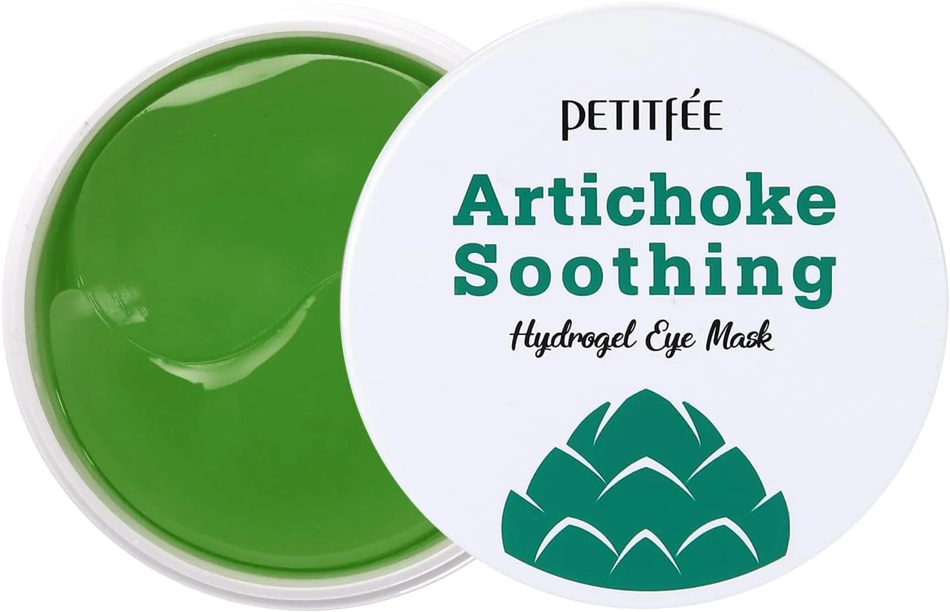 پتیتفی، ماسک دور چشم هیدروژلی تسکین دهنده آرتیشو، 30 جفت (84 گرم)