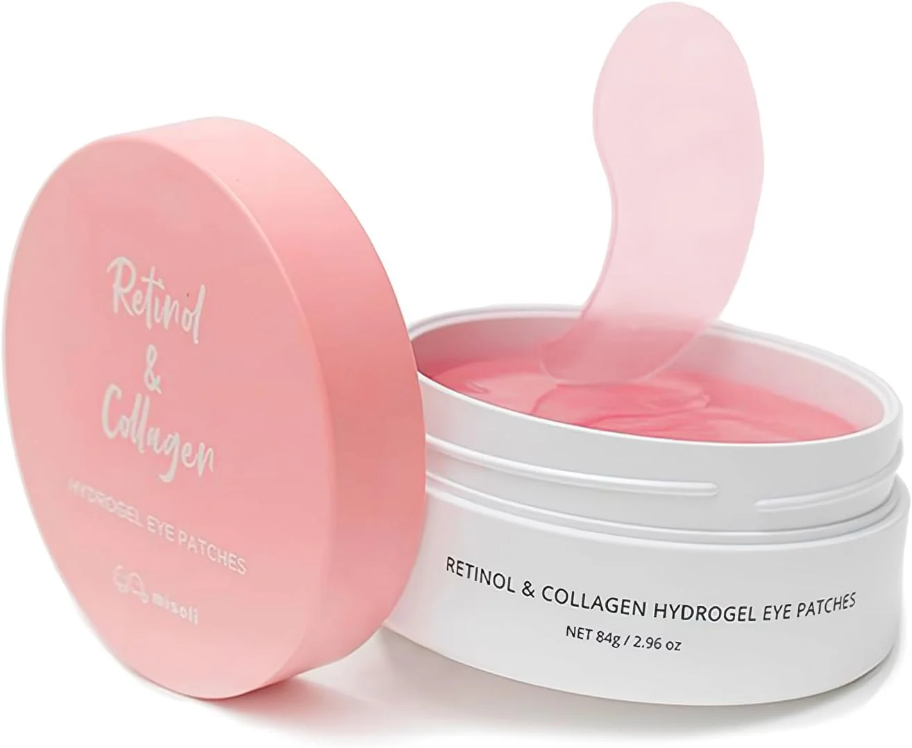 پد زیر چشم رتینول و کلاژن - پد زیر چشم برای پف و سیاهی دور چشم، پد خنک کننده برای مراقبت از پوست، پدهای زیر چشم برای زیبایی و مراقبت شخصی