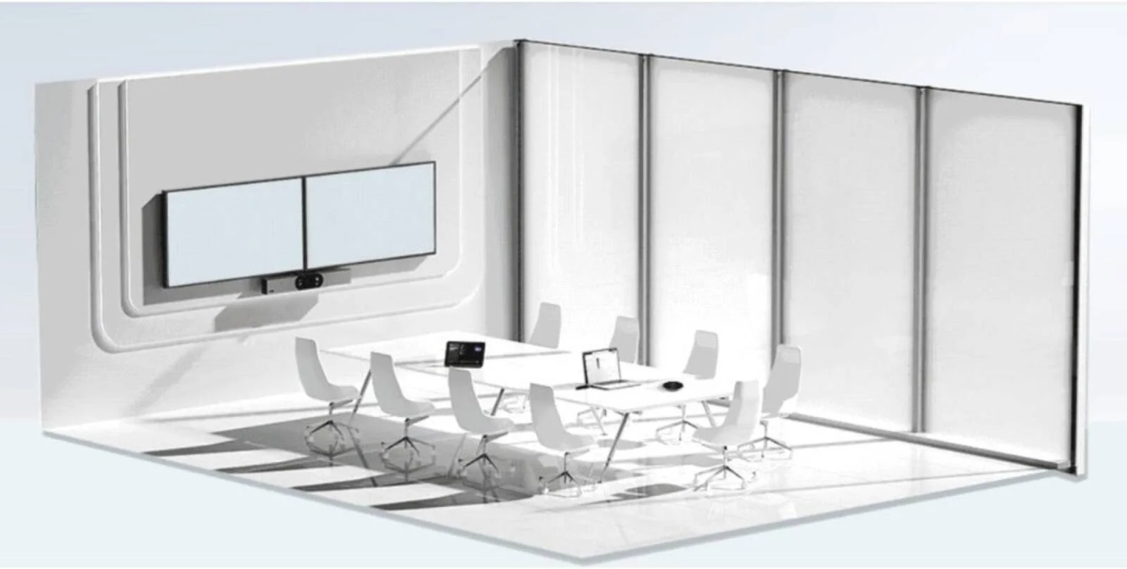 تجهیزات کنفرانس ویدیویی یکپارچه Yealink MeetingBar A30، اندروید 9.0، حذف اکو، کاهش نویز، گیگابیت اترنت، HDMI، قابل نصب روی دیوار | A30-020