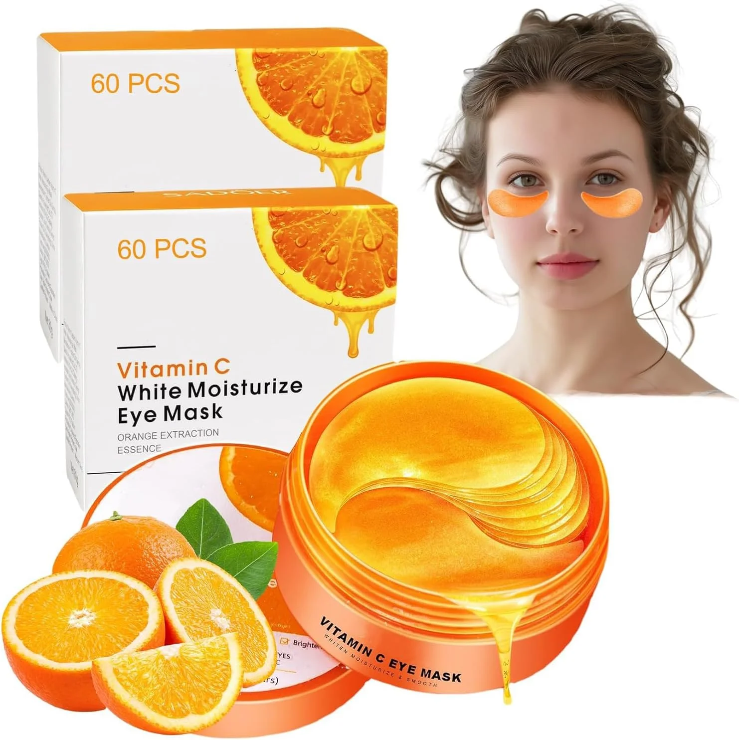 پد ژلی دور چشم 120 عددی، پدهای آنتی اکسیدانی ضد چروک، ماسک کلاژن دور چشم، ماسک روشن کننده دور چشم، پدهای دور چشم برای پف و سیاهی دور چشم، مناسب برای آقایان و بانوان