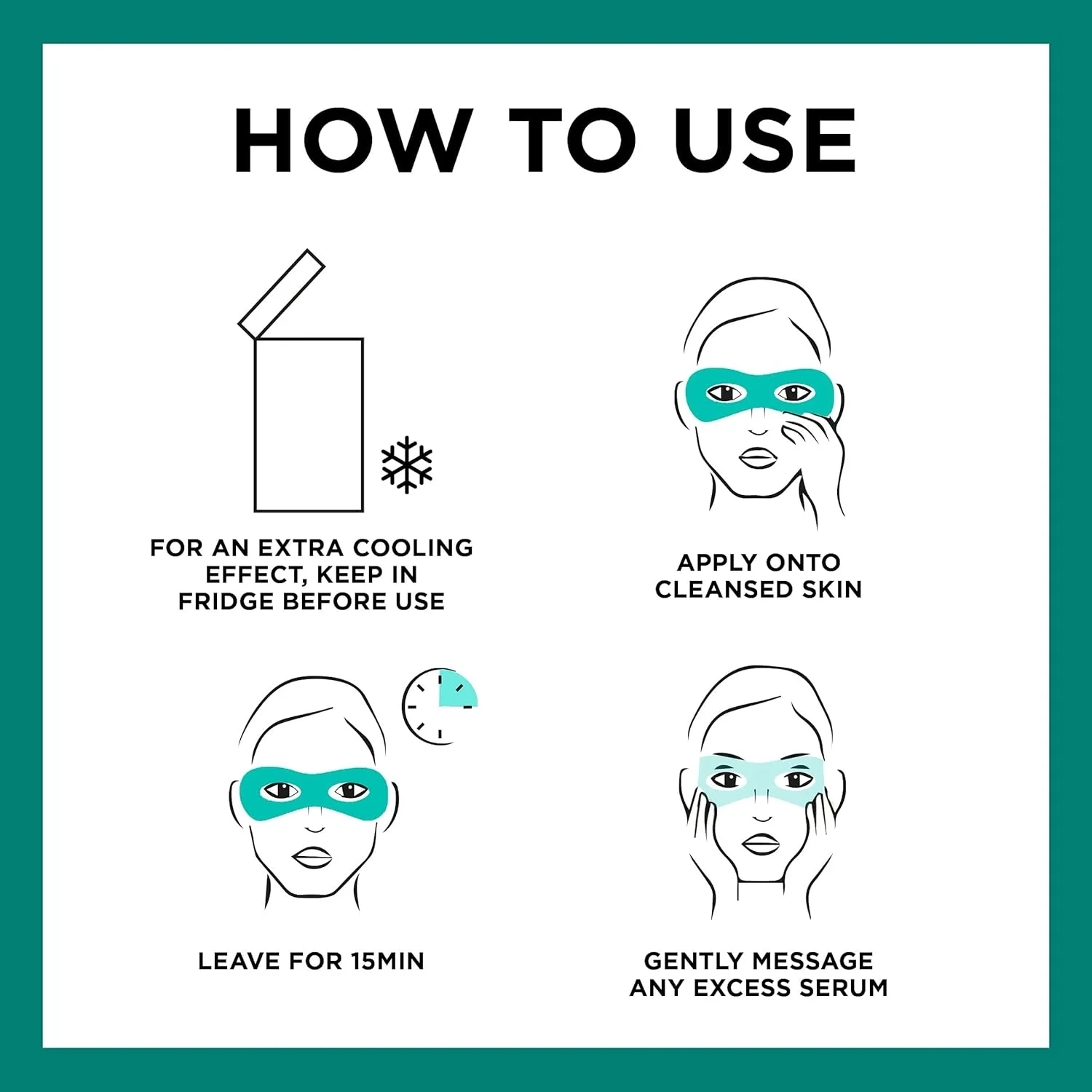 ماسک دور چشم نارگیل گارنیه، حاوی هیالورونیک اسید و آب نارگیل، آبرسان و پرکننده پوست زیر چشم، کمک به کاهش ظاهر خطوط ریز، ماسک بافت گیاهی، 6 گرم