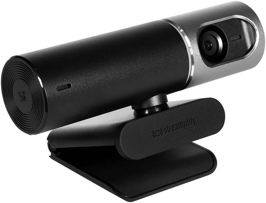 وبکم استریمپلای CAM PRO، حسگر CMOS سونی 8.5 مگاپیکسلی، ضبط 4K/30fps، زوم دیجیتال 5x با رزولوشن 720p، میکروفونهای دوگانه Omni-Directional داخلی، نوع فوکوس خودکار، زاویه دید 105 درجه، مشکی | 70554 وبکم استریمپلای CAM PRO، حسگر CMOS سونی 8.5 مگاپیکسلی، ضبط 4K/30fps، زوم دیجیتال 5x با رزولوشن 720p، میکروفونهای دوگانه Omni-Directional داخلی، نوع فوکوس خودکار، زاویه دید 105 درجه، مشکی | 70554