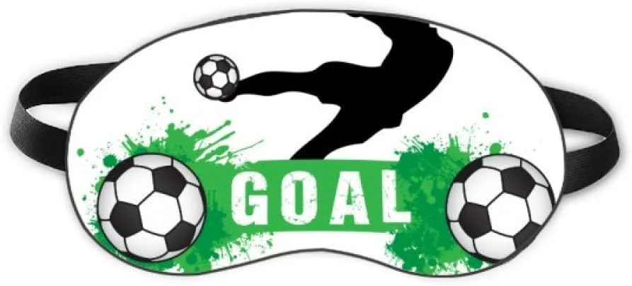 چشم بند خواب طرح ضربه پنالتی فوتبال مناسب خواب و استراحت