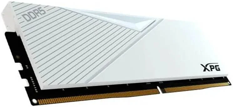 کیت حافظه دسکتاپ ADATA XPG Caster با ظرفیت 16 گیگابایت (1x16GB) DDR5 U-DIMM، سرعت حافظه 6000 مگاهرتز، تاخیر CL40، ولتاژ عملیاتی 1.35 ولت، پشتیبانی از Intel XMP 3.0، سفید | AX5U6000C4016G-CLAWH