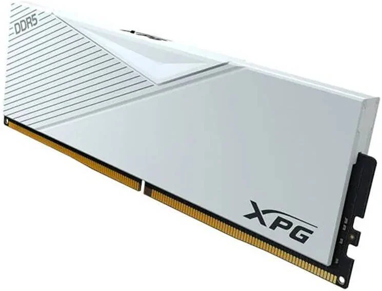 کیت حافظه دسکتاپ ADATA XPG Caster با ظرفیت 16 گیگابایت (1x16GB) DDR5 U-DIMM، سرعت حافظه 6000 مگاهرتز، تاخیر CL40، ولتاژ عملیاتی 1.35 ولت، پشتیبانی از Intel XMP 3.0، سفید | AX5U6000C4016G-CLAWH