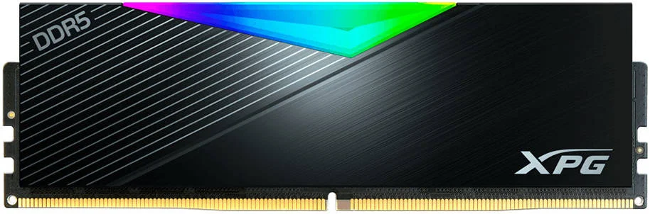 رم دسکتاپ ای‌دیتا XPG Lancer RGB با ظرفیت 32 گیگابایت (2x16GB)، سرعت حافظه 7200 مگاهرتز، تاخیر CAS 34، ولتاژ 1.40 ولت، Intel XMP 3.0، هیت سینک یکپارچه، Unbuffered، ECC، مشکی | AX5U7200C3416G-DCLARBK