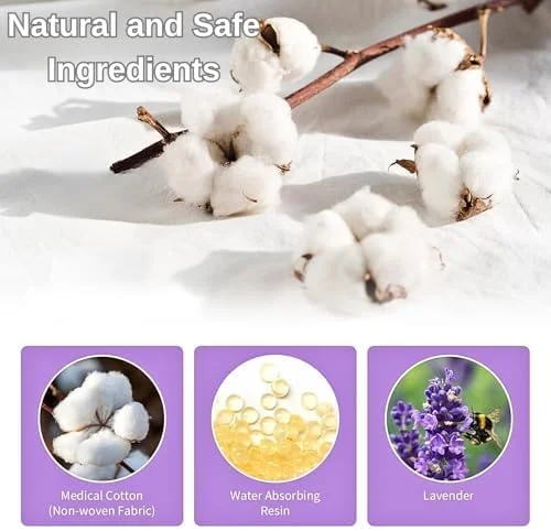 ماسک چشم بخار آزونی، 10 جفت ماسک چشم گرم کننده اسطوخودوس، کمپرس گرم برای چشم ها، ماسک چشم برای خشکی چشم، ماسک چشم خود گرم شونده، پد چشم کمپرس گرم مرطوب یکبار مصرف برای رفع خستگی خشکی چشم