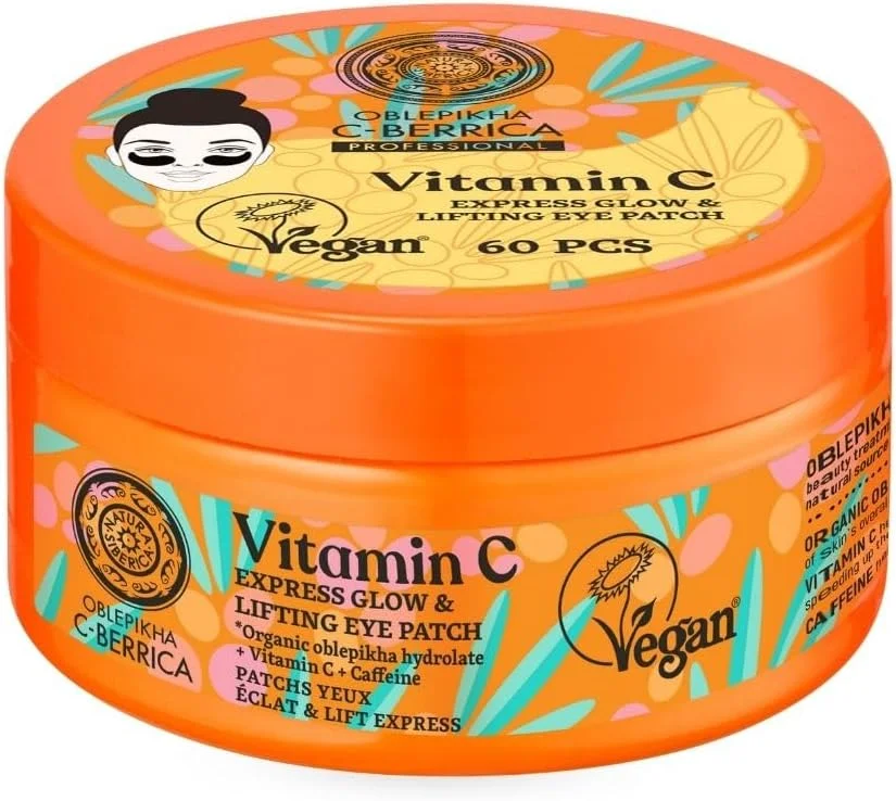 پچ دور چشم درخشان کننده و لیفتینگ سریع ناتورا سیبریکا C-BERRICA، 60 عدد