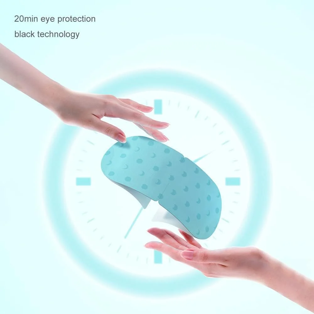 ماسک چشم بخاردار مومو بیر، 7 عددی، برای خشکی چشم، ماسک گرم چشم اسپا، تسکین خستگی چشم، ماسک خواب گرم برای پف چشم، پدهای کمپرس گرم مرطوب یکبار مصرف برای خواب (بدون عطر)، یک سایز