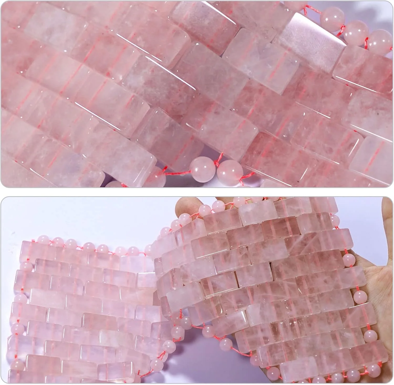 ماسک چشم یشم Gemshan، ماسک صورت رز کوارتز، خنک کننده سنگ قیمتی، کاهش پف چشم، ضد پیری، قابل استفاده به صورت گرم یا سرد