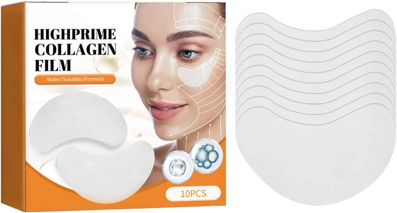 ماسک چشم کلاژن 10 عددی، ضد چروک و صاف کننده خطوط ریز، از بین برنده پف و سیاهی دور چشم، سفت کننده پوست، عصاره کلاژن، مرطوب کننده و نرم کننده پوست ماسک چشم کلاژن 10 عددی، ضد چروک و صاف کننده خطوط ریز، از بین برنده پف و سیاهی دور چشم، سفت کننده پوست، عصاره کلاژن، مرطوب کننده و نرم کننده پوست