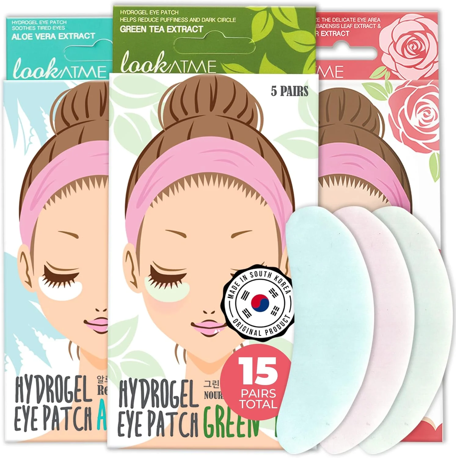 پچ های زیر چشم هیدروژل LOOKATME (ترکیبی)