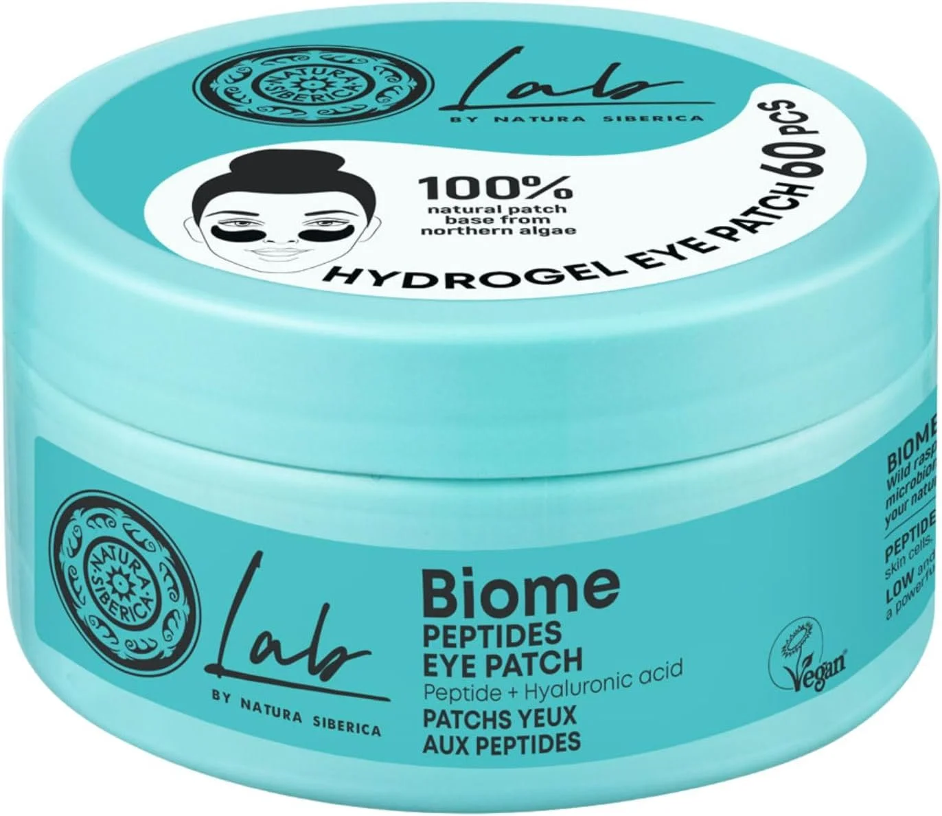 پچ دور چشم پپتیدی بایوم آزمایشگاهی ناتورا سیبریکا 60 عددی