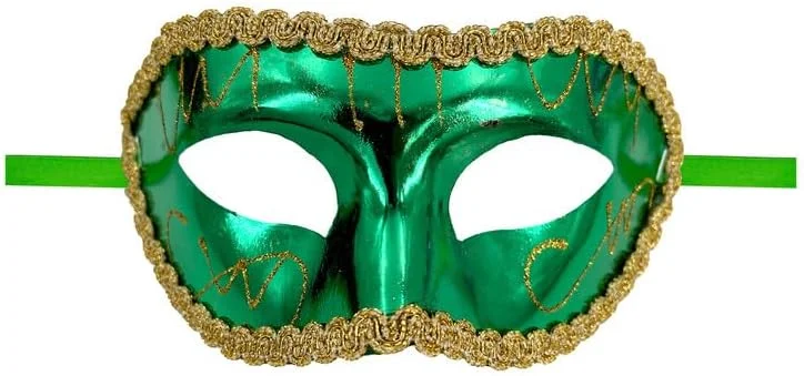 ماسک چشم سال نو Smiffys، سبز
