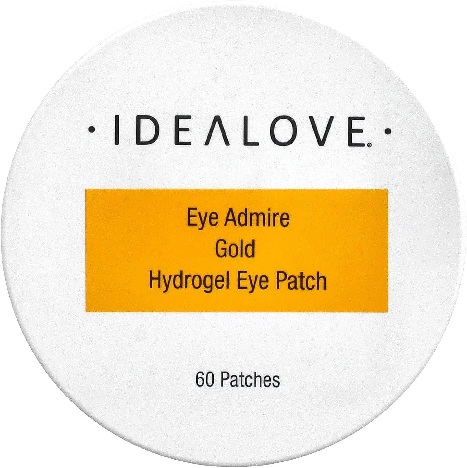 آیدیل لاو، پچ های هیدروژلی دور چشم حاوی طلای ادمایر، 60 عدد