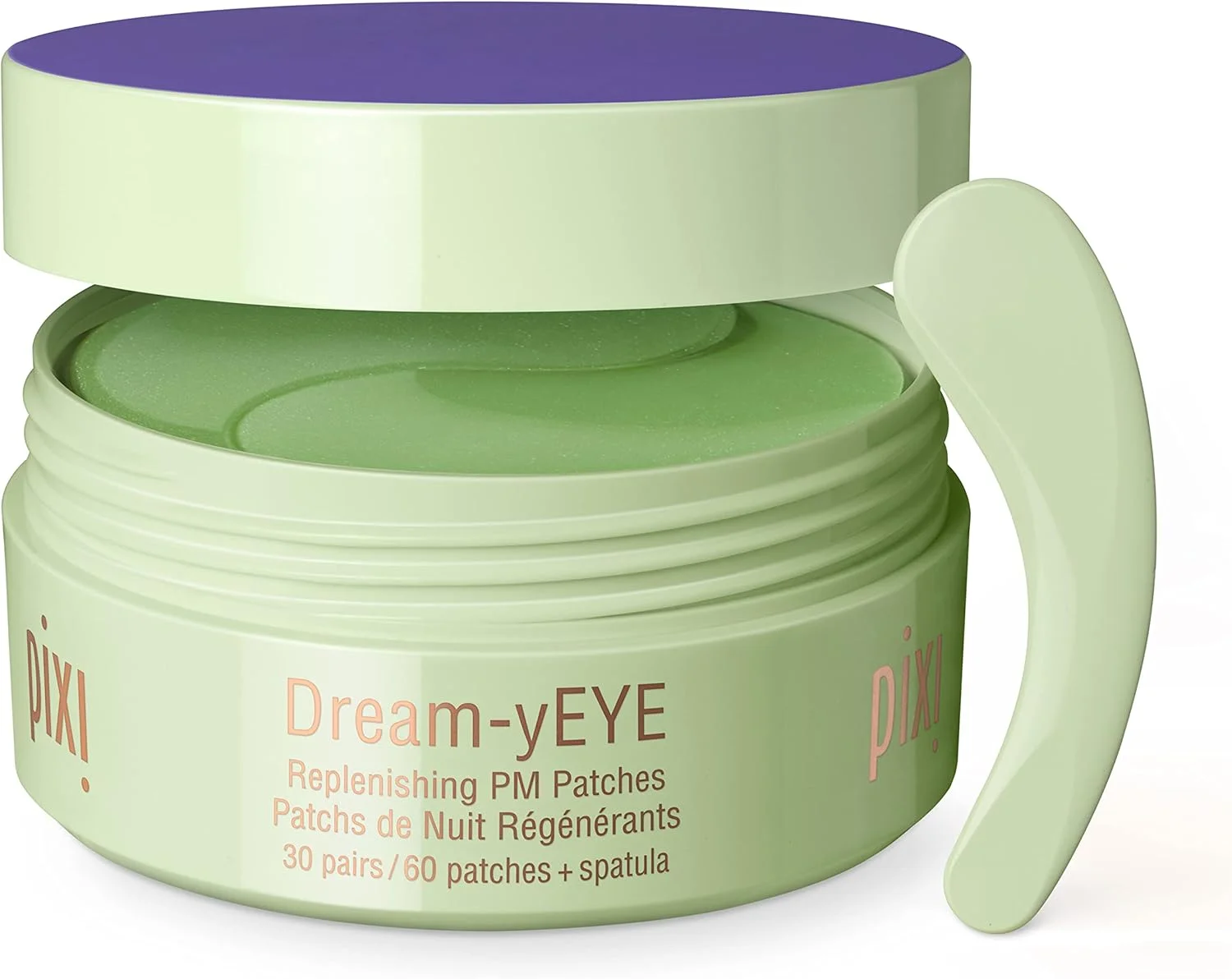 پچ های زیر چشم هیدروژل آرامش بخش Pixi Beauty Dream-yEYE | ویتامین A و یاس به آبرسانی و صاف شدن زیر چشم کمک می کنند | 30 جفت / 60 پچ