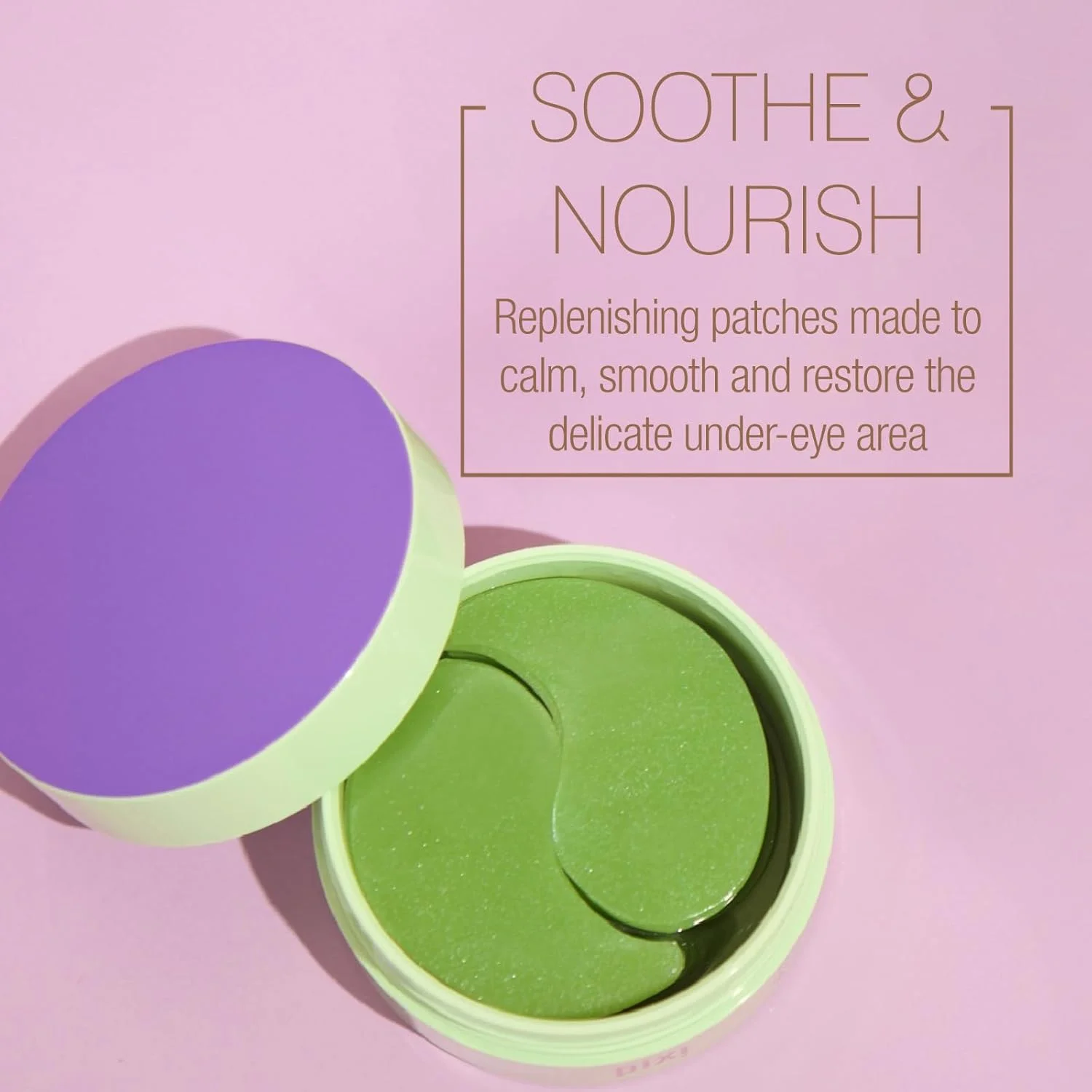 پچ های زیر چشم هیدروژل آرامش بخش Pixi Beauty Dream-yEYE | ویتامین A و یاس به آبرسانی و صاف شدن زیر چشم کمک می کنند | 30 جفت / 60 پچ