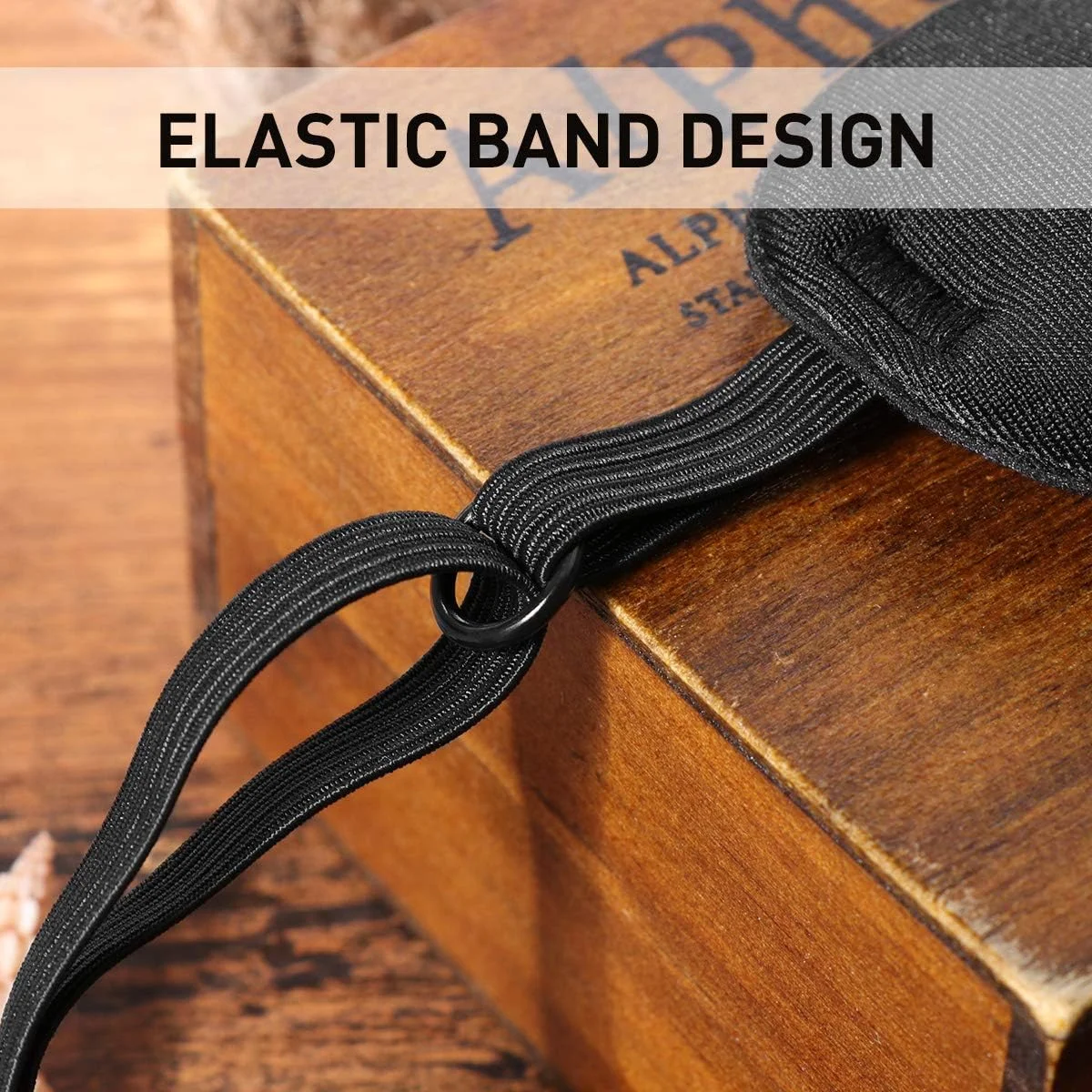 چشم بند دزد دریایی قابل تنظیم برای آمبلیوپی و استرابیسم تنبل (مشکی)