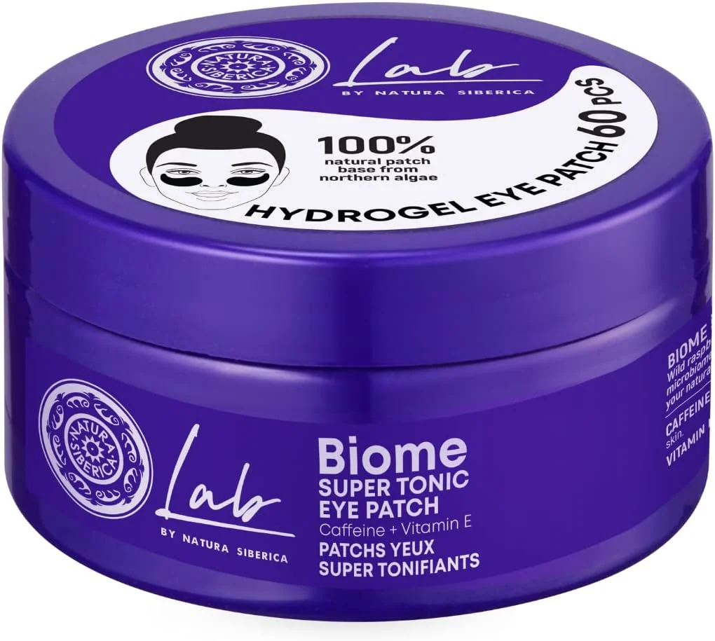 پد زیر چشم سوپر تونیک لاب بایوم ناتورا سیبریکا 60 عددی پد زیر چشم سوپر تونیک لاب بایوم ناتورا سیبریکا 60 عددی