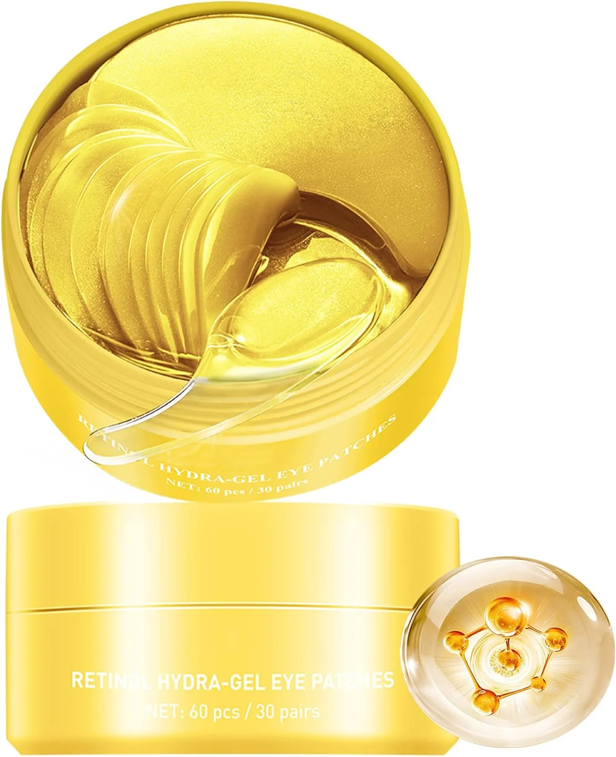 ماسک دور چشم هیدرا-ژل رتینول LANBENA، پچ های کلاژن برای مراقبت از پوست، ژل اسید هیالورونیک برای مرطوب کردن، رفع سیاهی دور چشم و پف زیر چشم (بسته بندی جدید) ماسک دور چشم هیدرا-ژل رتینول LANBENA، پچ های کلاژن برای مراقبت از پوست، ژل اسید هیالورونیک برای مرطوب کردن، رفع سیاهی دور چشم و پف زیر چشم (بسته بندی جدید)