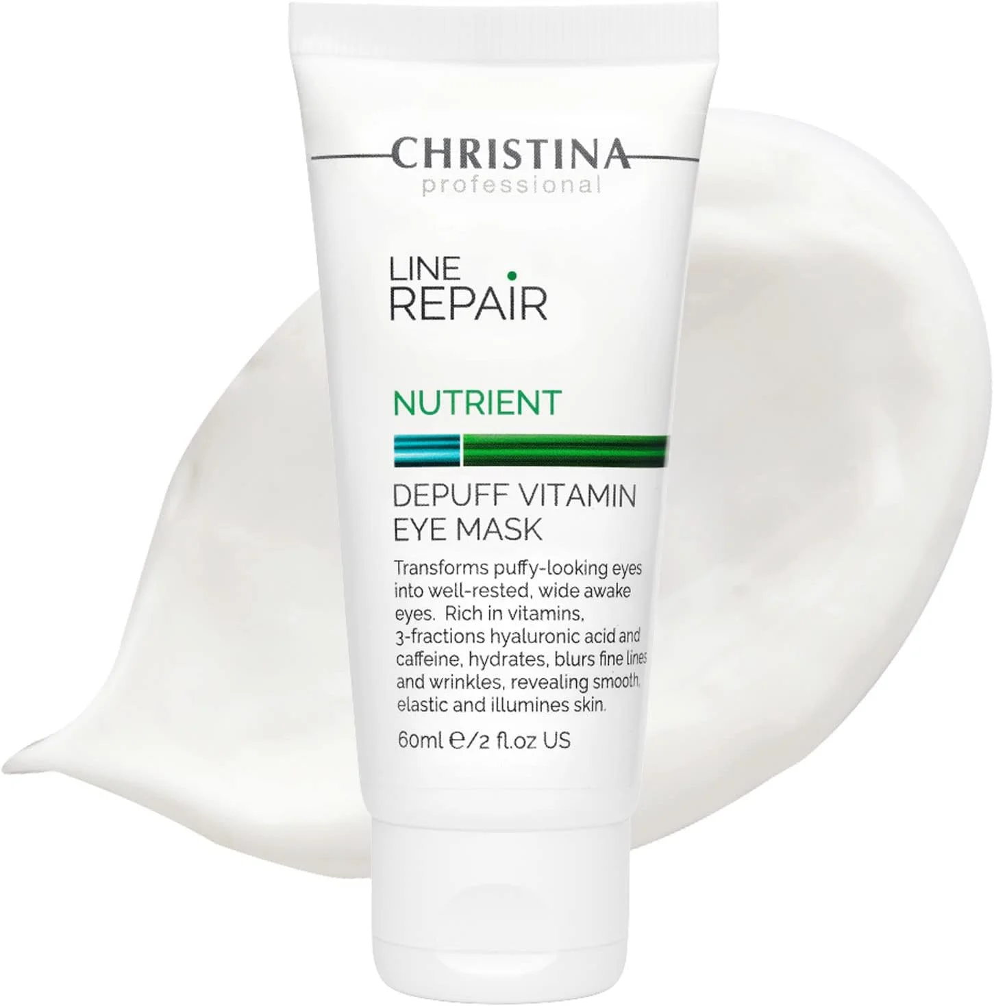 ماسک دور چشم ویتامینه مغذی و ضد پف کریستینا لاین ریپیر، 60 میلی لیتر ماسک دور چشم ویتامینه مغذی و ضد پف کریستینا لاین ریپیر، 60 میلی لیتر