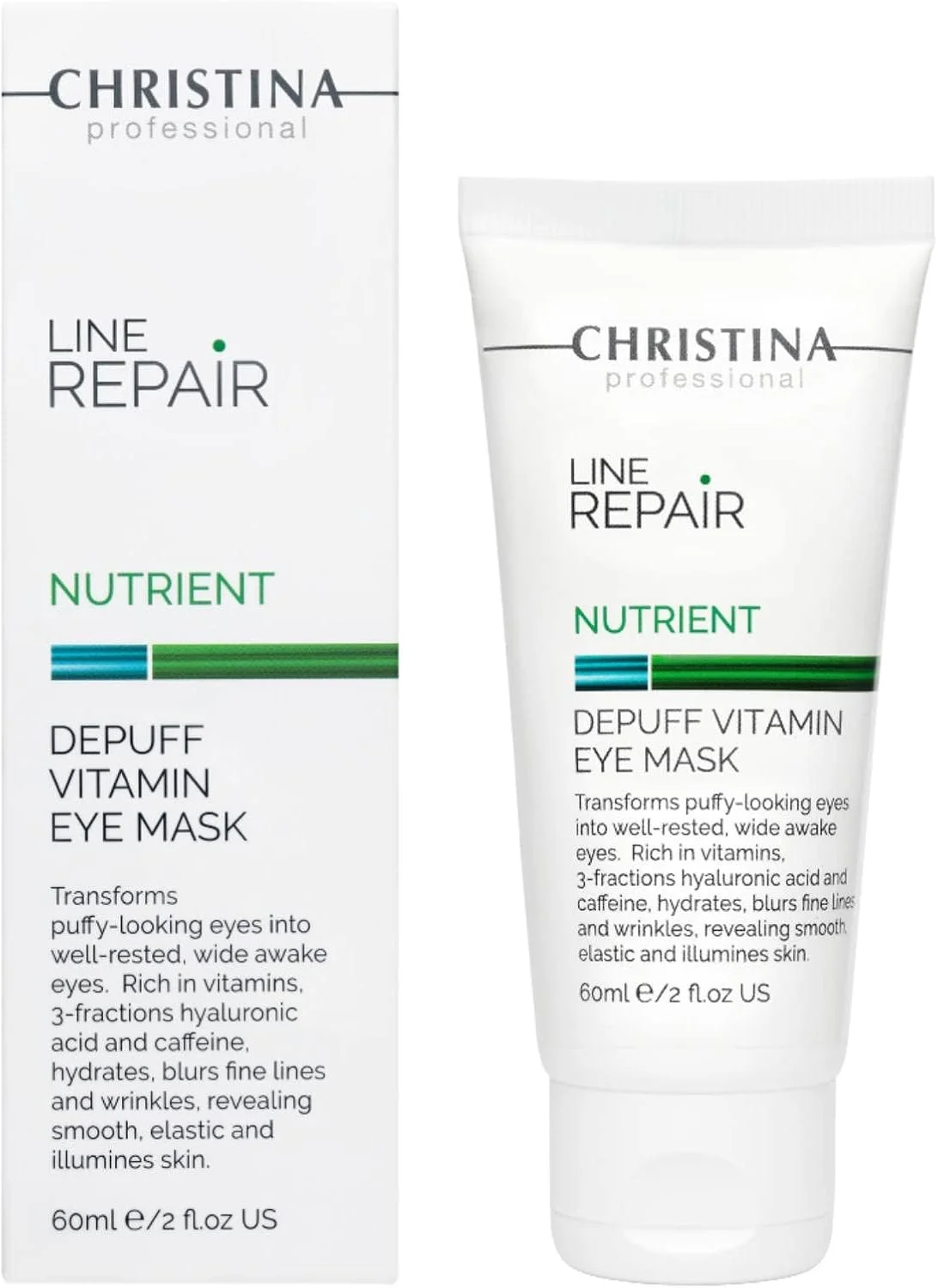 ماسک دور چشم ویتامینه مغذی و ضد پف کریستینا لاین ریپیر، 60 میلی لیتر ماسک دور چشم ویتامینه مغذی و ضد پف کریستینا لاین ریپیر، 60 میلی لیتر