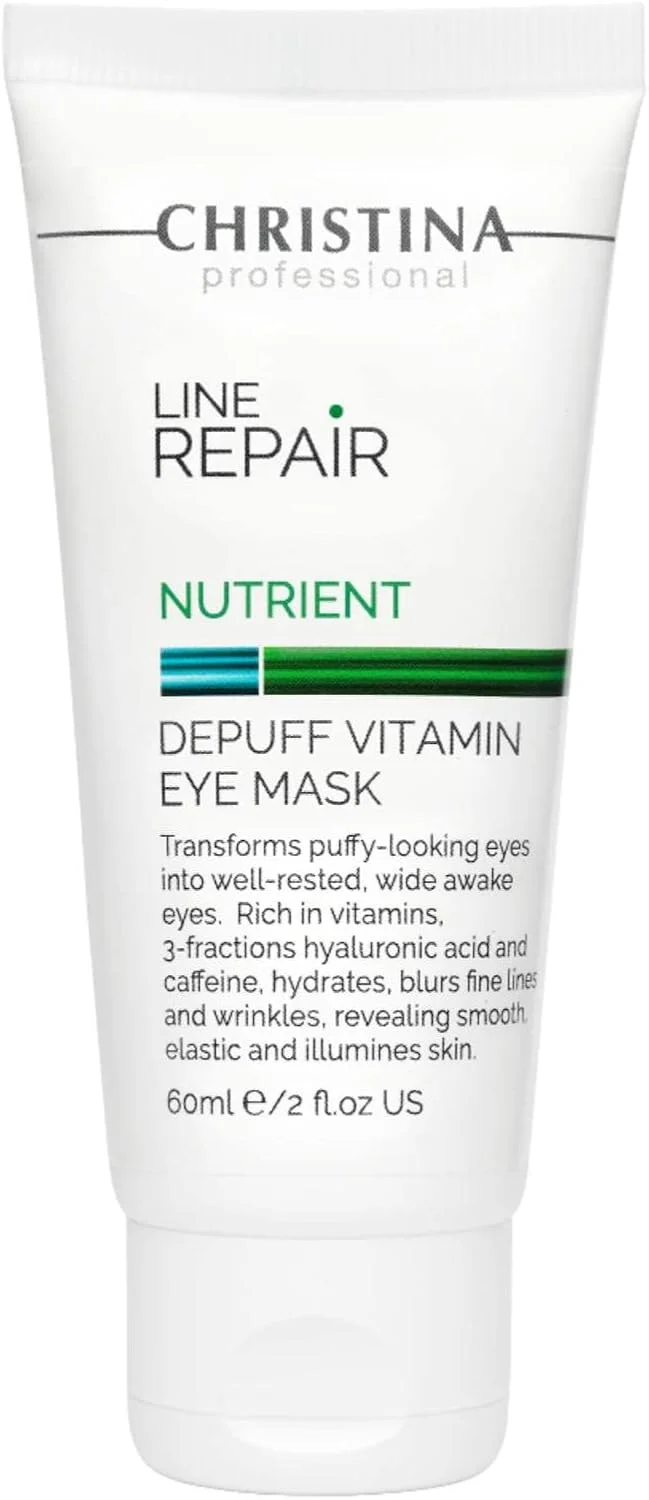 ماسک دور چشم ویتامینه مغذی و ضد پف کریستینا لاین ریپیر، 60 میلی لیتر ماسک دور چشم ویتامینه مغذی و ضد پف کریستینا لاین ریپیر، 60 میلی لیتر