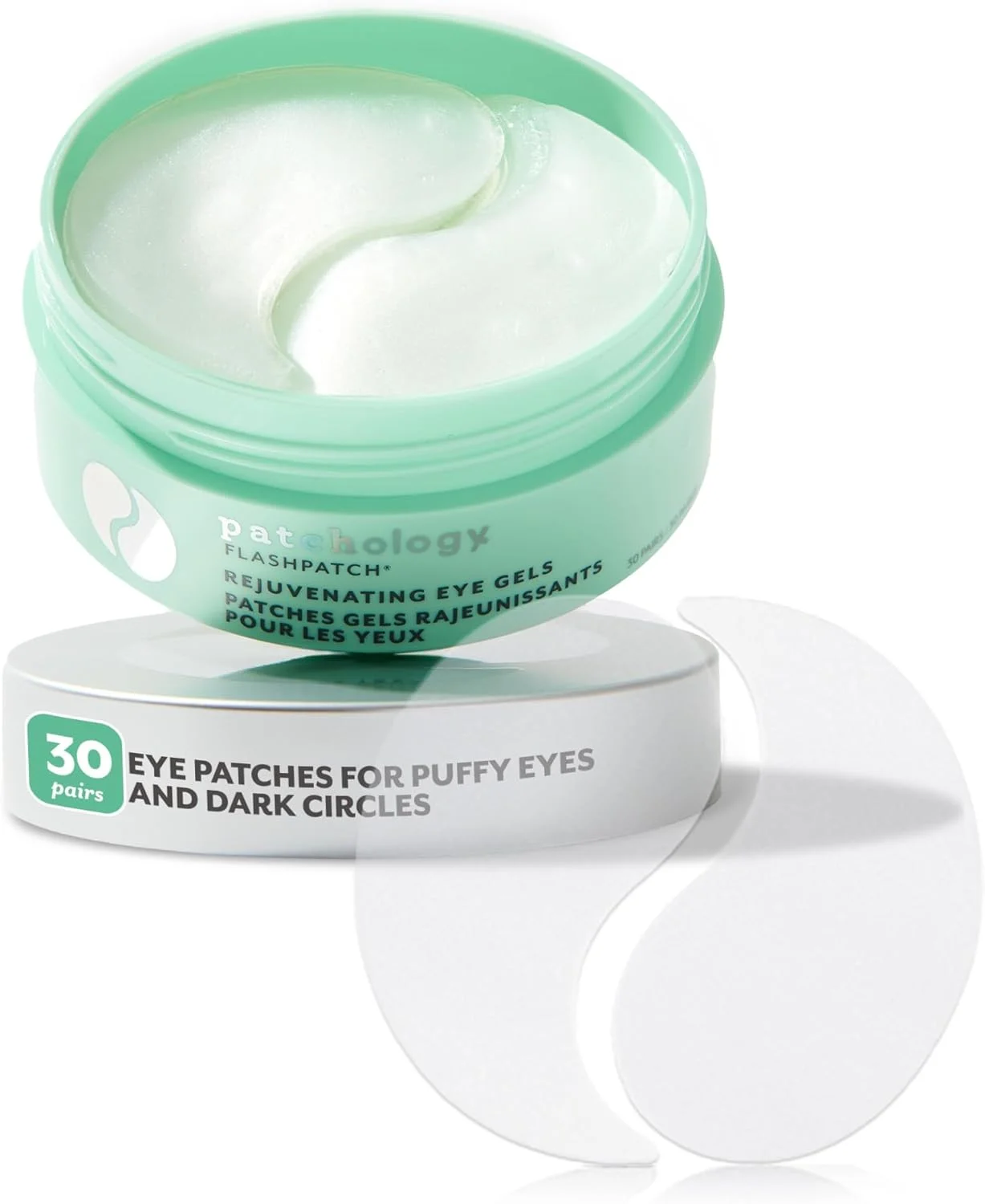 پدهای زیر چشم احیا کننده پچولوژی - ماسک آبرسان چشم با کافئین، کلاژن هیدرولیز شده و سنتلا آسیاتیکا - پدهای زیر چشم برای حلقه های تیره - کاهش پف و کاهش دهنده چروک - 30 جفت