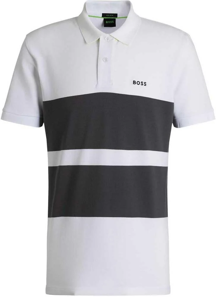 پولوشرت مردانه BOSS طرح راه راه
