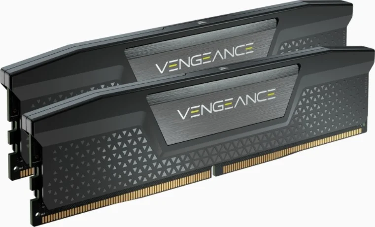 حافظه رم دسکتاپ کرسیر Vengeance با ظرفیت 32 گیگابایت (2x16GB) DDR5، تاخیر 40-40-40-77، سرعت تست شده 5200 مگاهرتز، رتبه PC5-41600، XMP 3.0، PMIC اورکلاک، مشکی | CMK32GX5M2B5200C40 حافظه رم دسکتاپ کرسیر Vengeance با ظرفیت 32 گیگابایت (2x16GB) DDR5، تاخیر 40-40-40-77، سرعت تست شده 5200 مگاهرتز، رتبه PC5-41600، XMP 3.0، PMIC اورکلاک، مشکی | CMK32GX5M2B5200C40