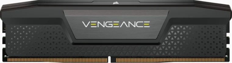 کیت حافظه رم 32 گیگابایتی (2x16GB) Corsair Vengeance DDR5 DRAM، سرعت 4800 مگاهرتز، رتبه PC5-38400، تاخیر تست شده 40-40-40-77، DIMM، ولتاژ 1.10، پروفایل XMP 3.0، مشکی | CMK32GX5M2A4800C40
