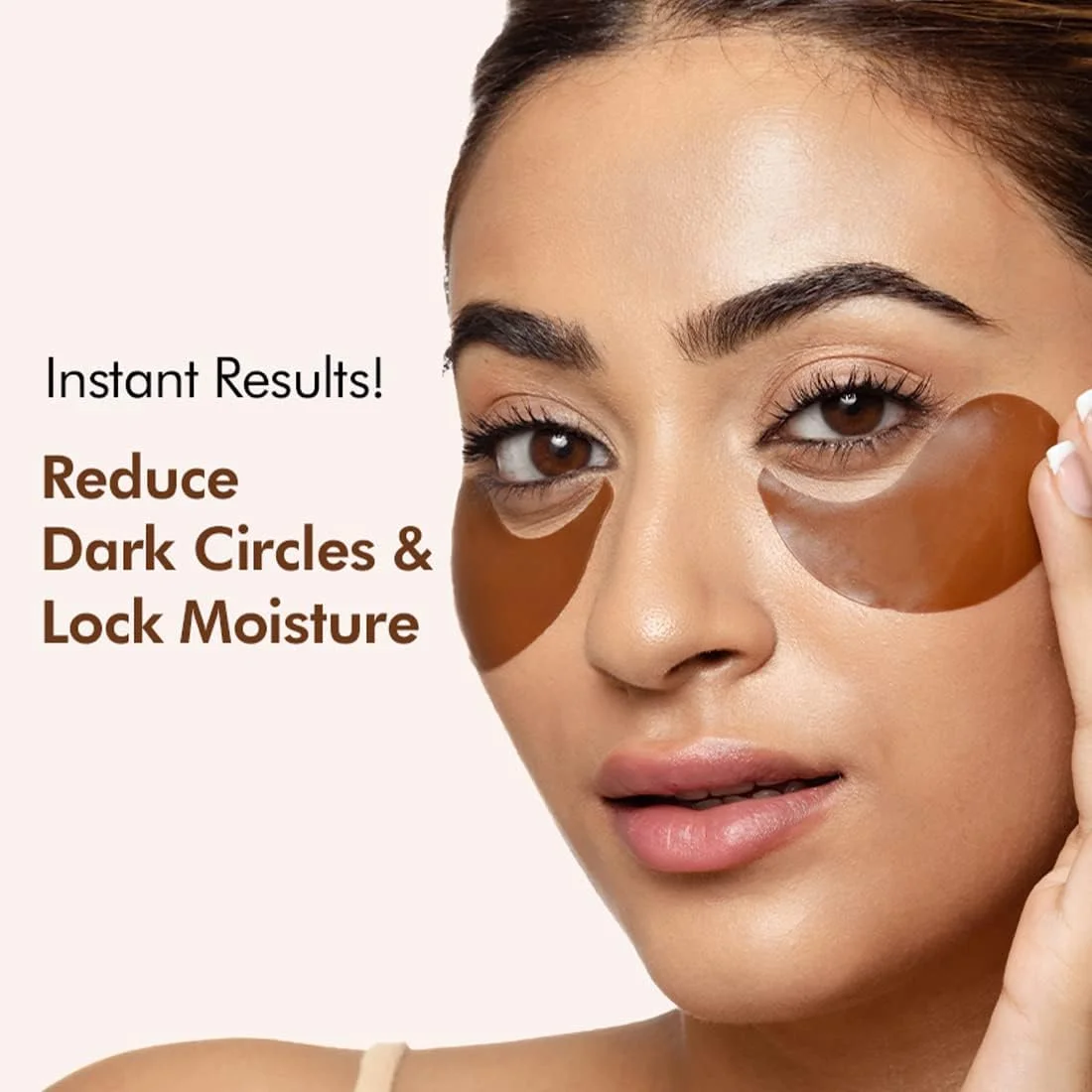 پدهای هیدروژلی زیر چشم mCaffeine Coffee برای کاهش تیرگی و پف | روتین مراقبت از چشم | پد چشم با کافئین و اسید هیالورونیک | تکنیک قفل کننده رطوبت برای 2 برابر آبرسانی - 30 جفت