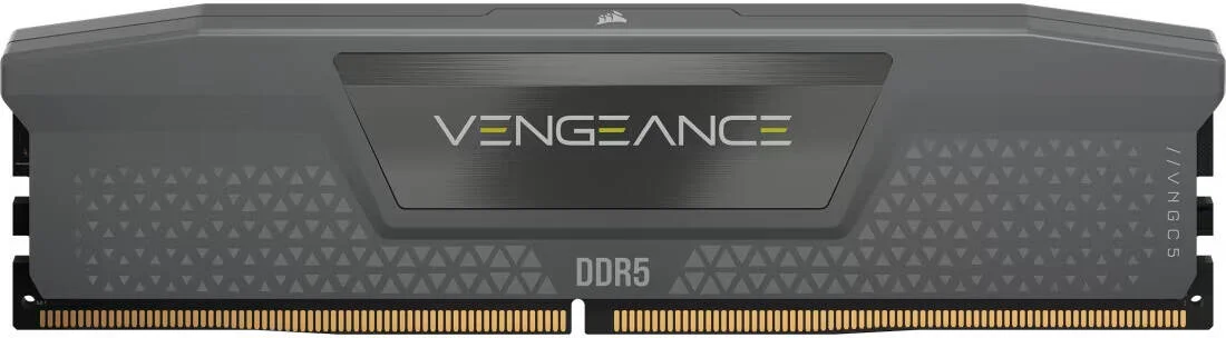 حافظه رم دسکتاپ کرسیر VENGEANCE با ظرفیت 64 گیگابایت (2x32GB)، سرعت تست شده 6000 مگاهرتز، تاخیر CL40، سازگار با AMD EXPO و Intel XMP، ولتاژ 1.35، 288 پین، خاکستری | CMK64GX5M2B6000Z40
