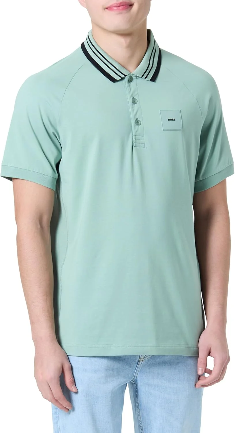 پولوشرت مردانه BOSS مدل Paddy Rib 10270236 01