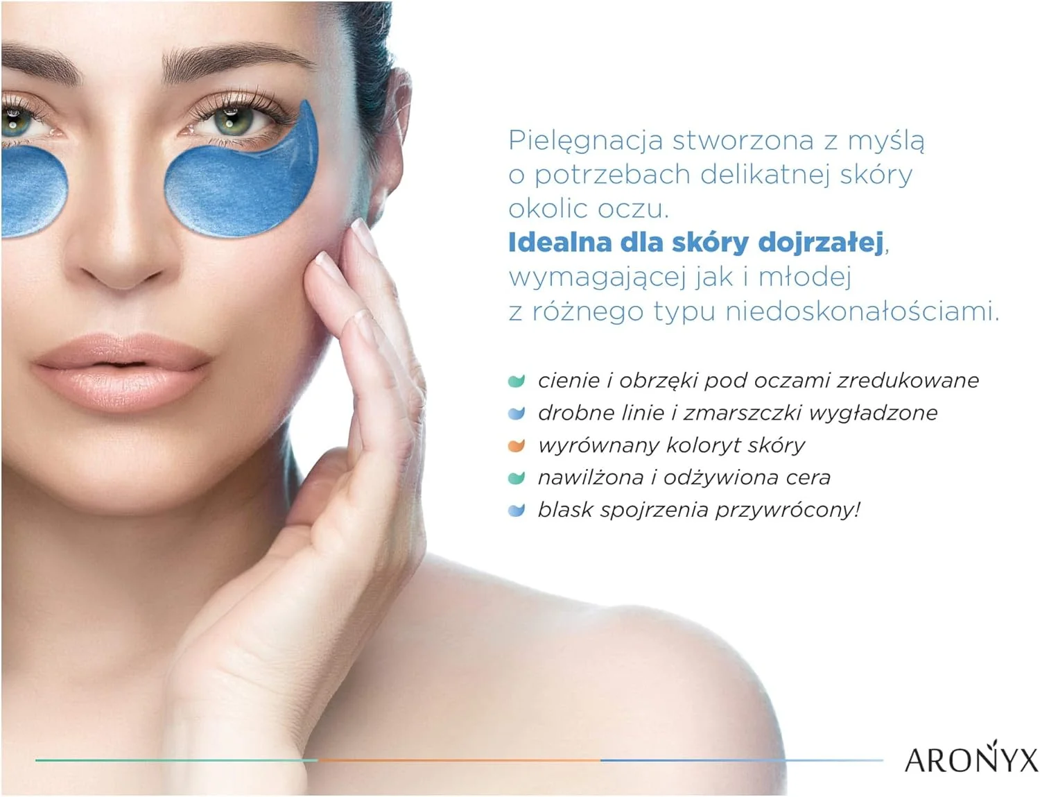 پچ دور چشم انرژی دریایی آرونیکس حاوی جلبک دریایی، 90 گرم