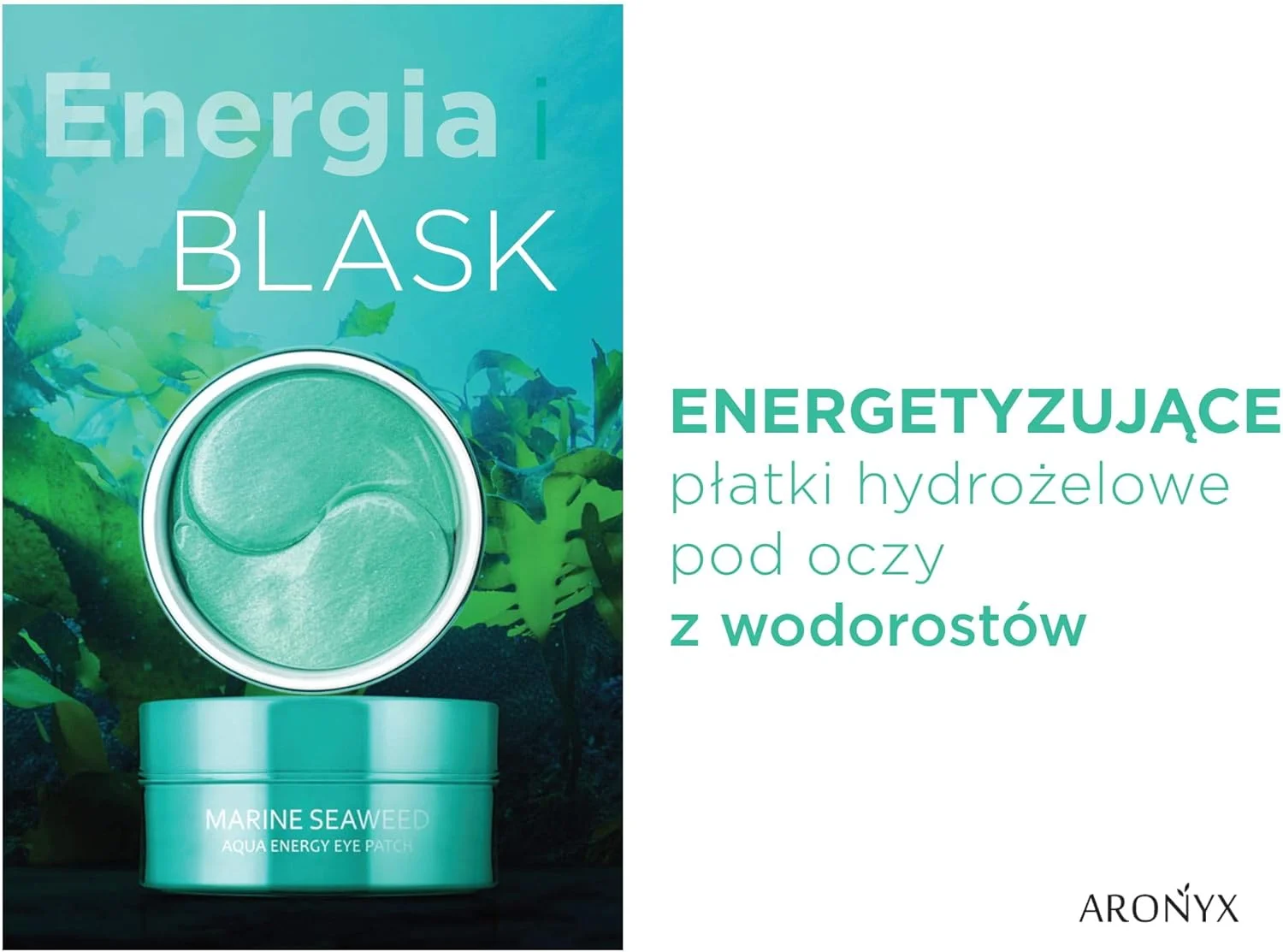 پچ دور چشم انرژی دریایی آرونیکس حاوی جلبک دریایی، 90 گرم