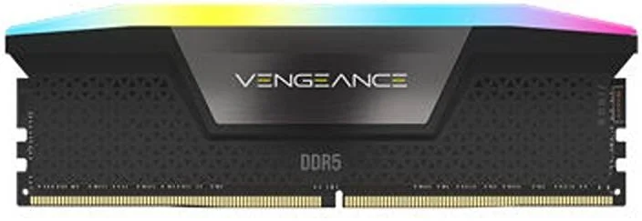 کیت حافظه دسکتاپ 32 گیگابایتی DDR5 کرسیر Vengeance RGB، سرعت 5600 مگاهرتز، زمان تاخیر 36-36-36-76، ولتاژ 1.35، PMIC اورکلاک، سازگاری با سری 600 اینتل، مشکی | CMH32GX5M2B5600C36K کیت حافظه دسکتاپ 32 گیگابایتی DDR5 کرسیر Vengeance RGB، سرعت 5600 مگاهرتز، زمان تاخیر 36-36-36-76، ولتاژ 1.35، PMIC اورکلاک، سازگاری با سری 600 اینتل، مشکی | CMH32GX5M2B5600C36K