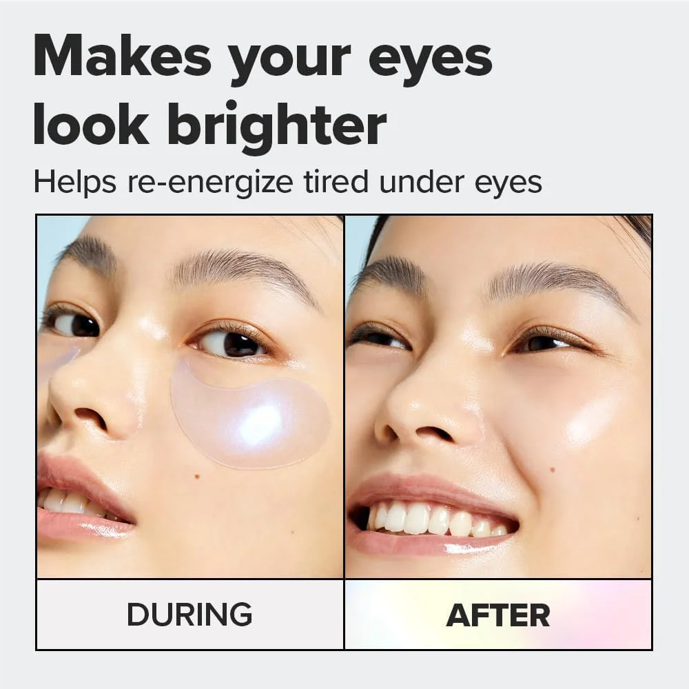 پچ زیر چشم هیدروژلی آی دو کر - گربه ستاره ای | پچ های زیر چشم کره ای برای حلقه های تیره و پف کرده، صاف کننده پف چشم، پچ های ضد چروک چشم، تست شده توسط متخصص پوست، (5 عدد)