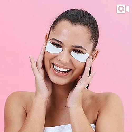 پچ های زیر چشم هیدروژلی رتینول Skin Republic (3 جفت) - ماسک های زیر چشم حاوی نیاسینامید و ویتامین B5، کاهش دهنده چین و چروک، پف و سیاهی دور چشم، آبرسان، روشن کننده و تسکین دهنده پوست