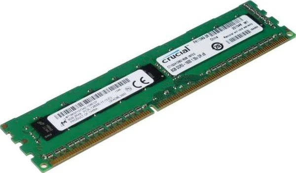 رم سرور 8 گیگابایتی کروشیال DDR3L 1600MT/s (PC3-12800) DR x8 ECC UDIMM 240-Pin - CT102472BD160B