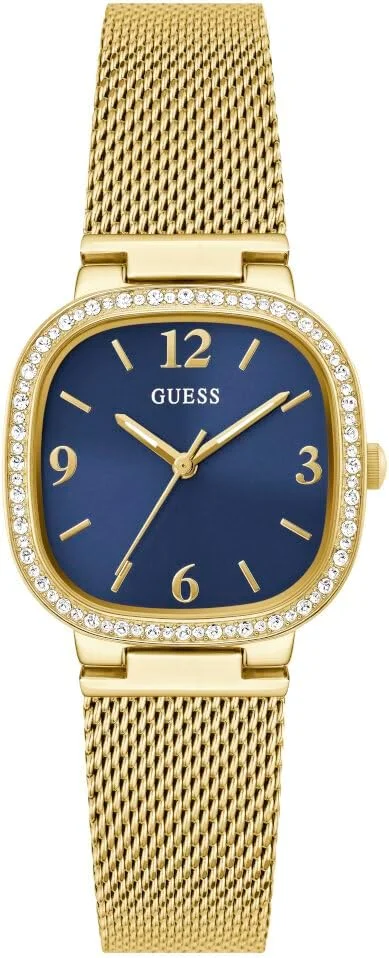 ساعت مچی زنانه GUESS مدل GW0354L6 با صفحه آبی و آنالوگ، آبی