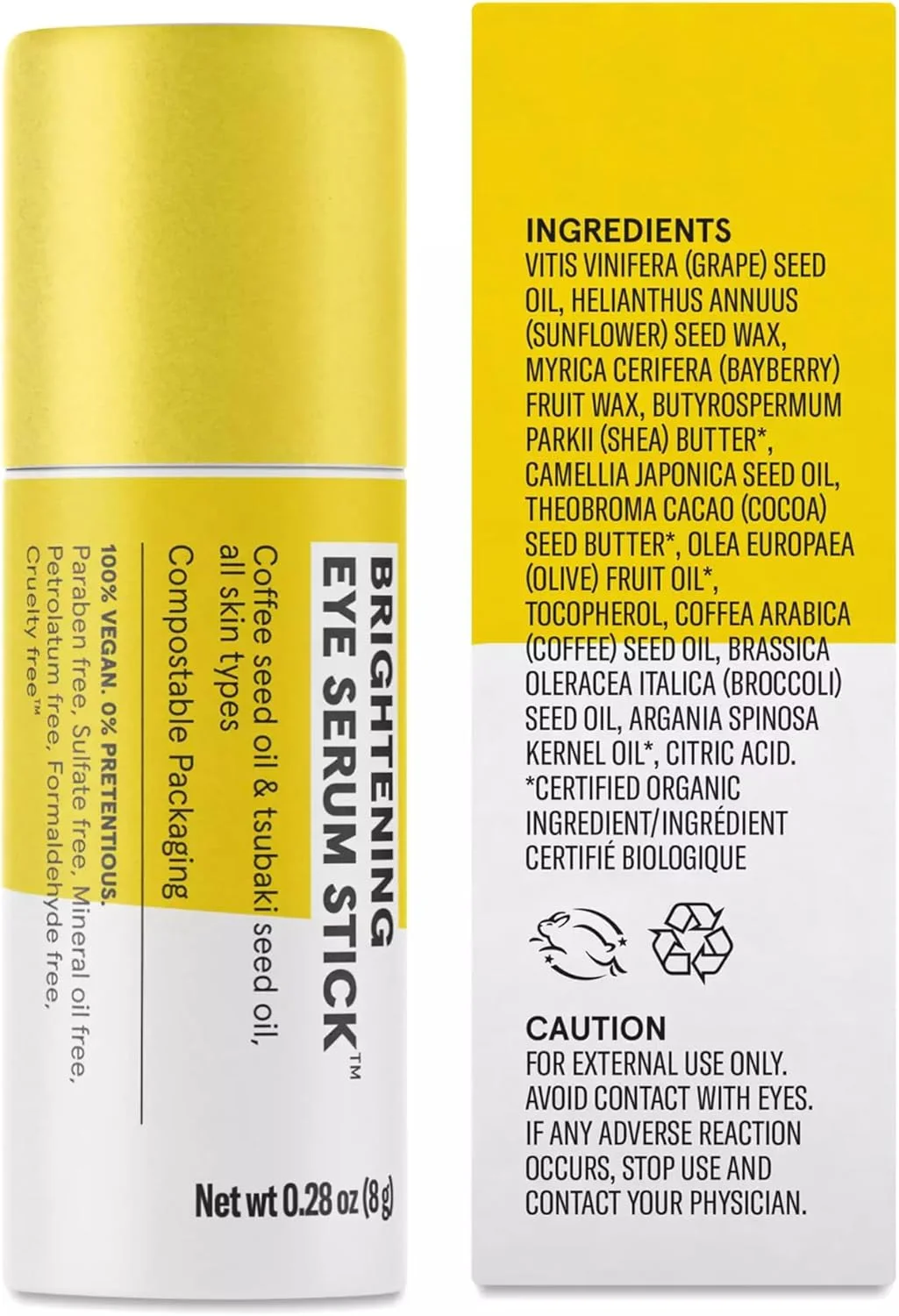 سرم دور چشم روشن کننده اکیور، روغن دانه قهوه + روغن دانه کاملیا