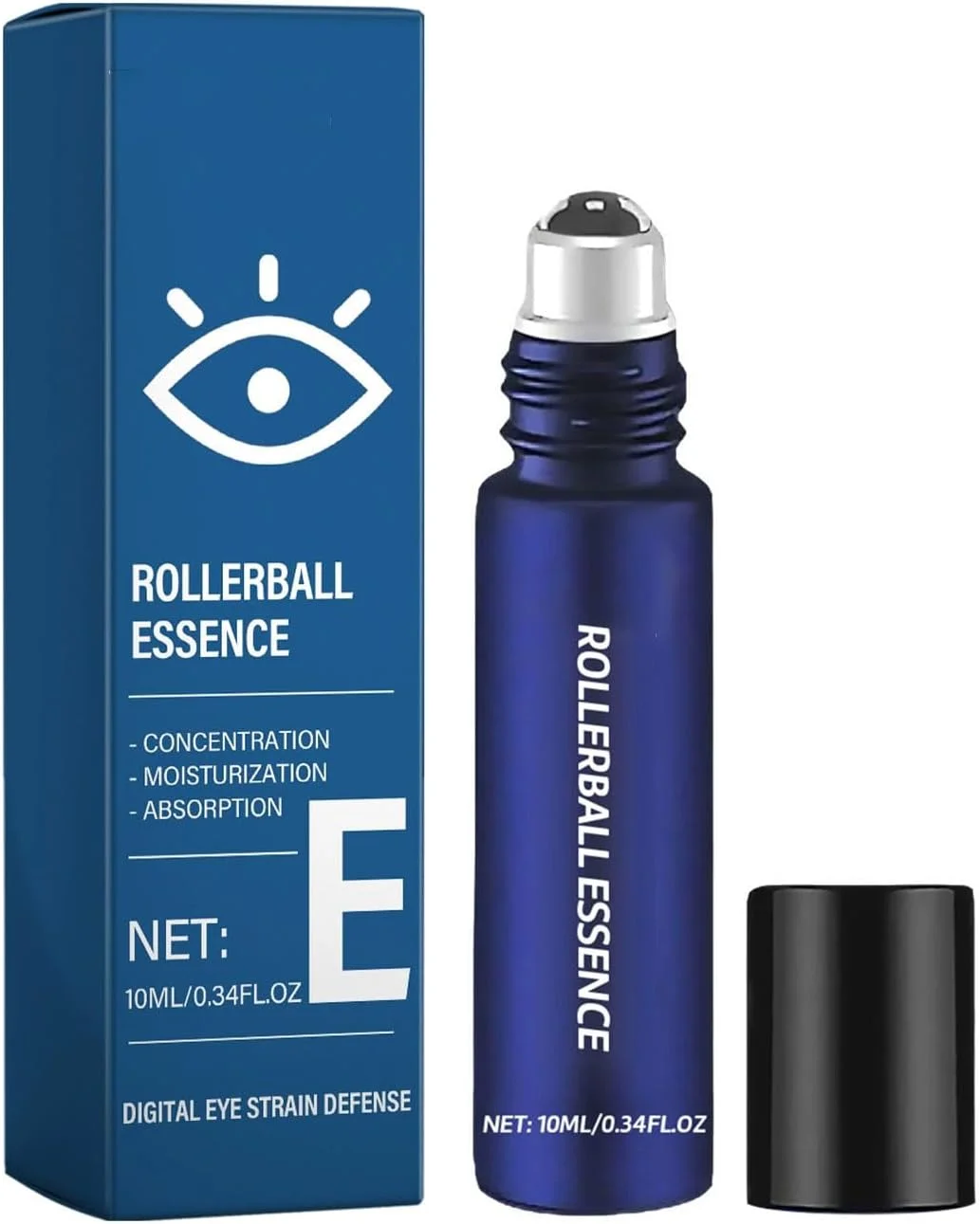 غلتک ویتامین C دور چشم YelaJoy برای پف و سیاهی دور چشم - سرم غلتکی زیر چشم برای رفع پف، روشن کننده زیر چشم و درمان خطوط پنجه کلاغی، زیبایی طبیعی و پاک - مناسب برای انواع پوست