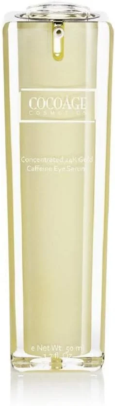 سرم دور چشم کافئین طلای 24 عیار غلیظ