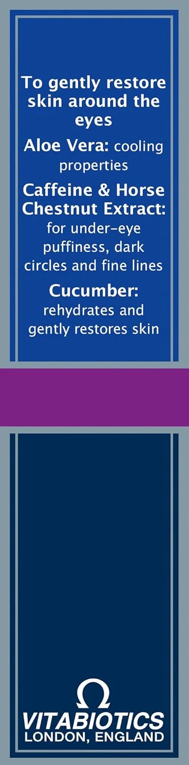 سرم دور چشم آقایان Wellman Vitabiotics - حجم 15 میلی لیتر