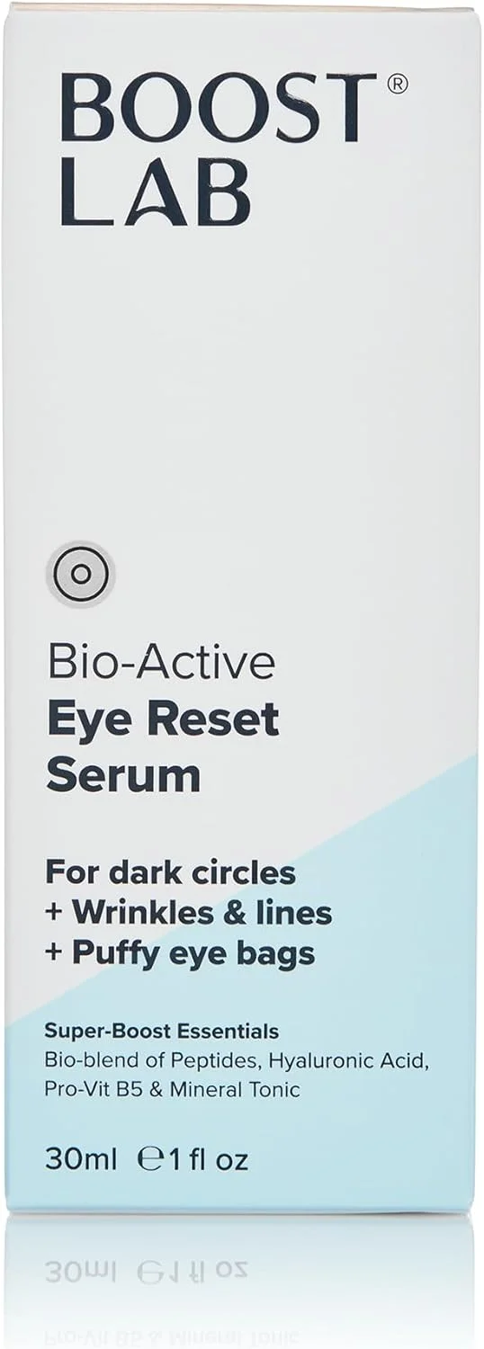 سرم احیا کننده دور چشم بایو اکتیو بوست لب – مبارزه با تیرگی، چروک، خطوط و پف زیر چشم – کمک به انرژی بخشی مجدد پوست و احیای چشم ها – فاقد پارابن، سولفات و عطر – 30 میلی لیتر